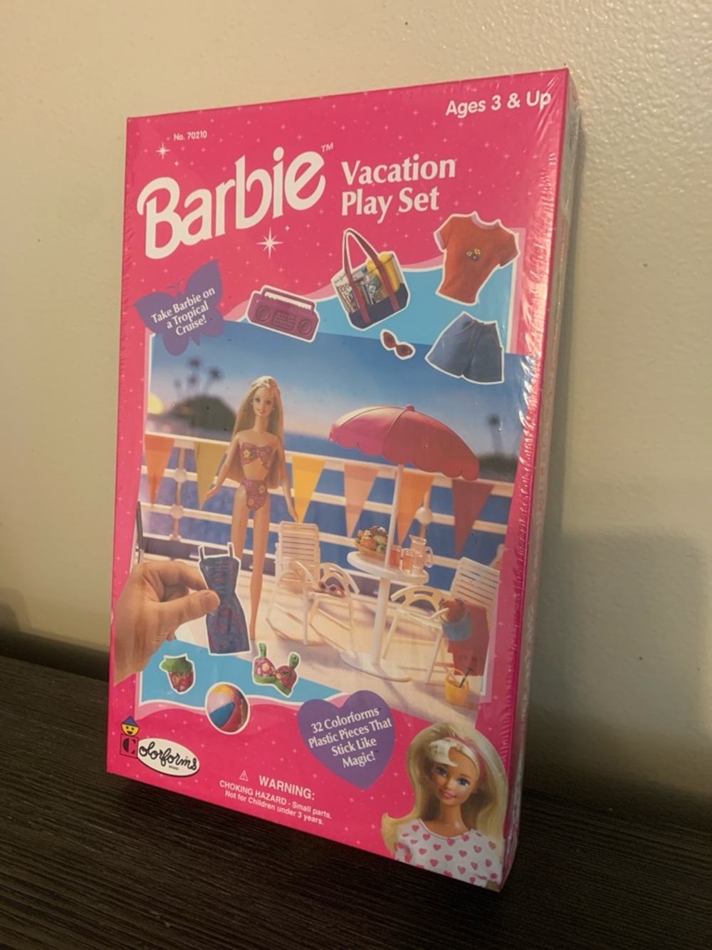 Vintage Barbie color forms vacation set 64